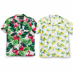 Janie and Jack Lemon Print Blouse